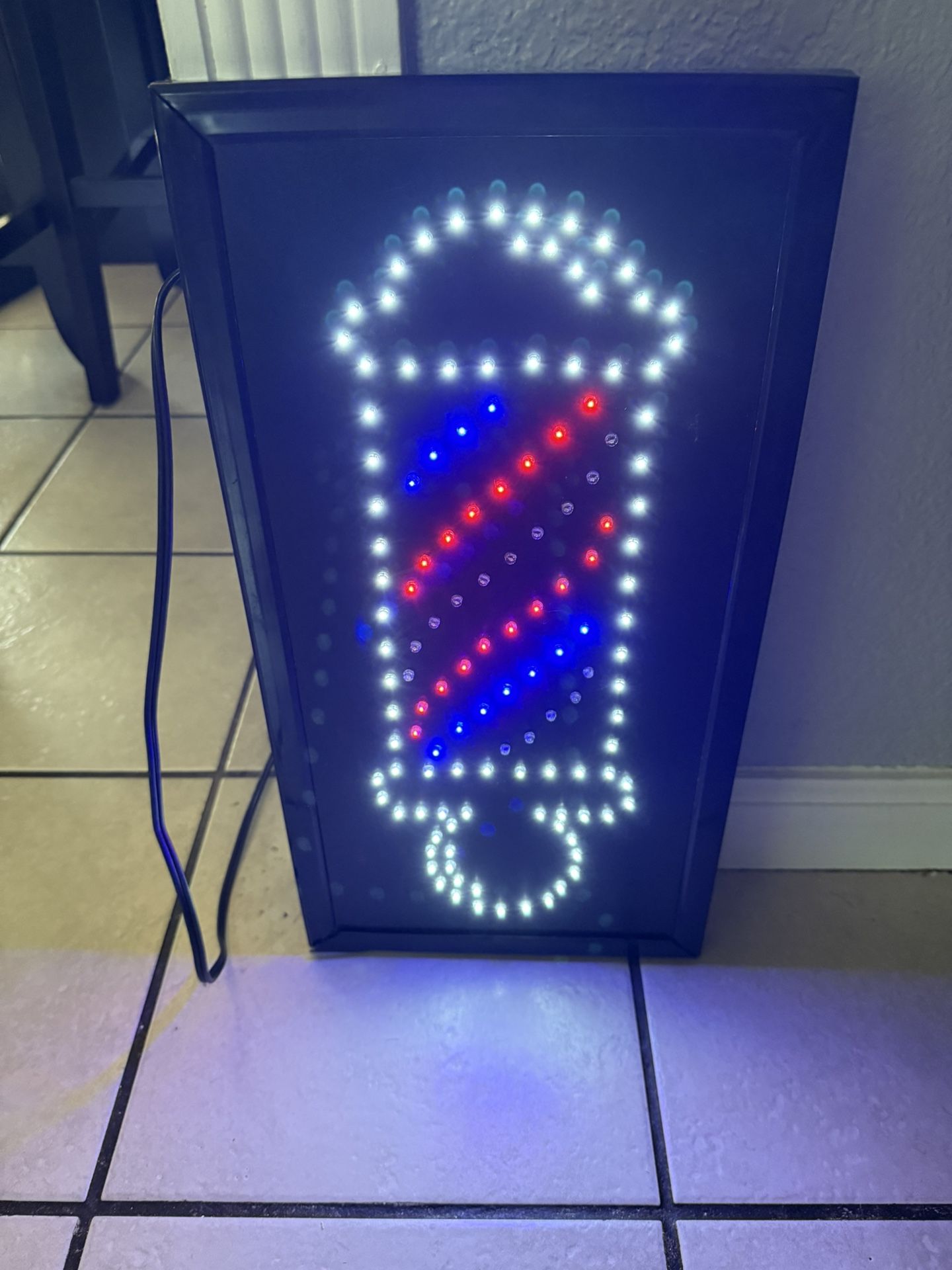 Barber Light Sign