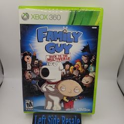 Family Guy : Back to the Multiverse ( Microsoft Xbox 360 , 2012 ) - CIB -