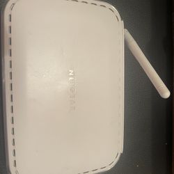 Netgear White Wireless Router