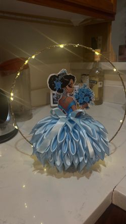 Quinceañera centerpiece