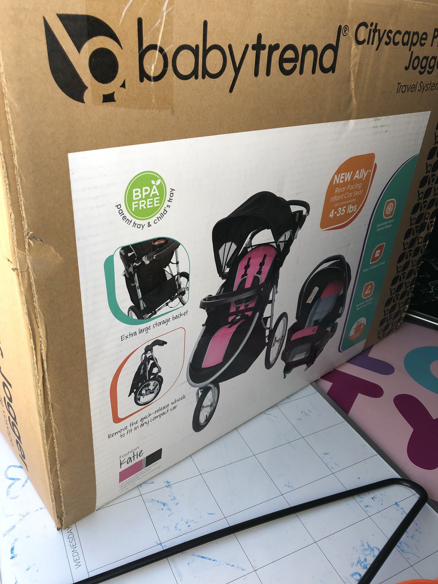 Jogging stroller and car seat NEW