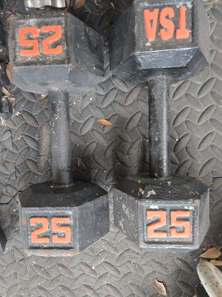 Dumbbell 2×25 =50. 50$ Firm