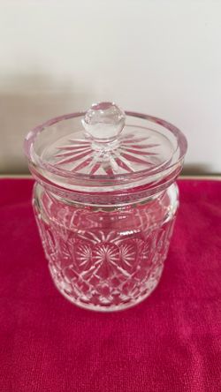 Waterford biscuit barrel jar