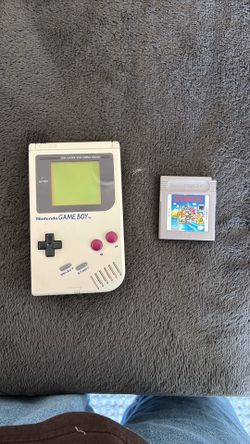 gameboy with game