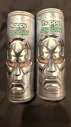 D23 2026 Avengers Doomsday Happy x Doom Cold Brew – 2 Sealed Cans