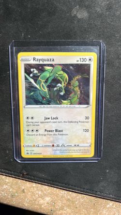 Pokemon cards rayquaza