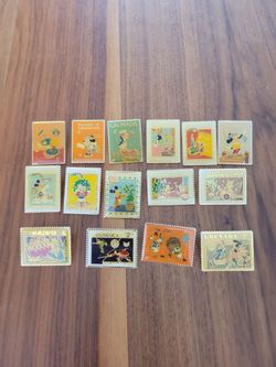 Disney Stamp Pins