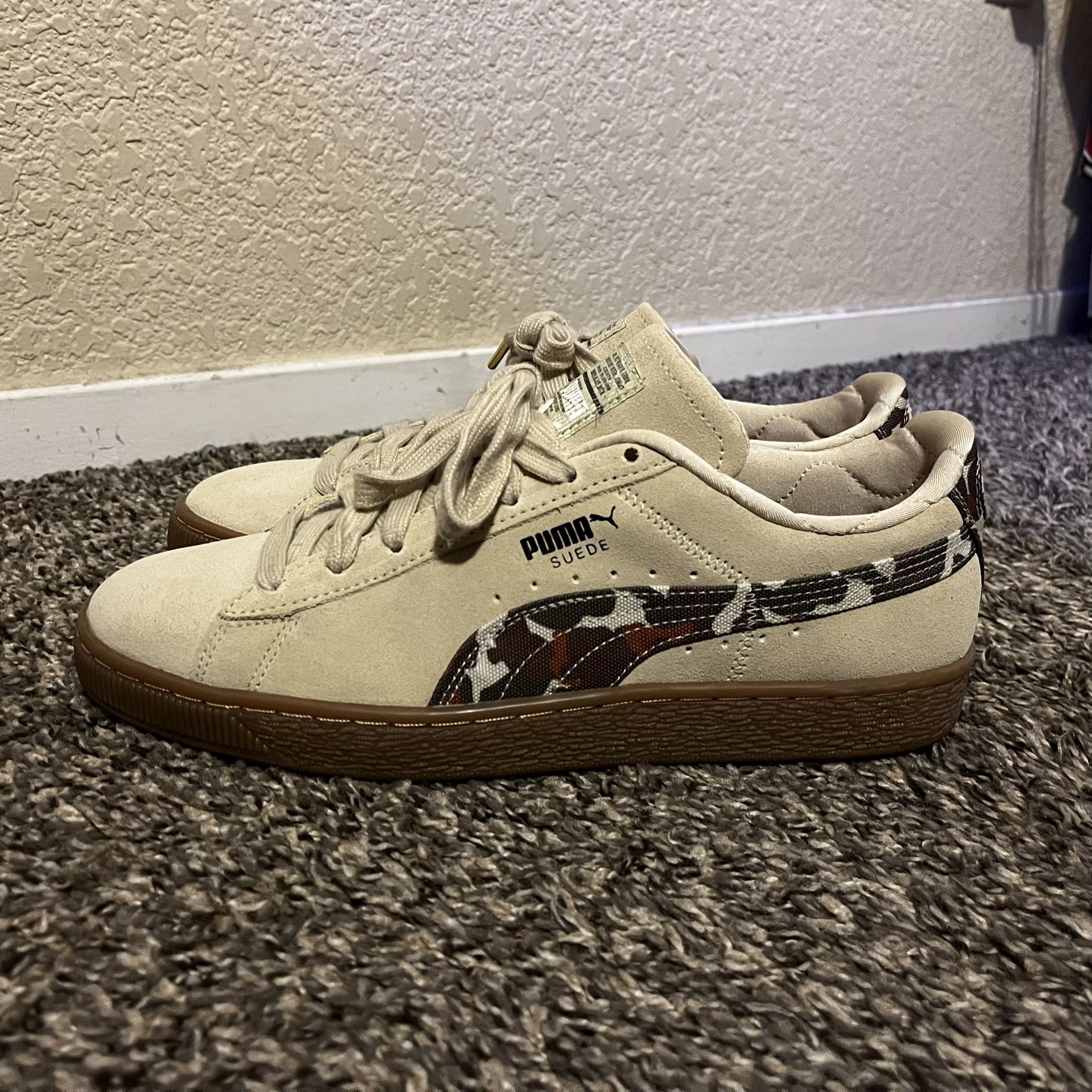 Puma Suede Camo Size 9.5