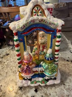 Christopher Radko,  Santa’s Workshop Ornament