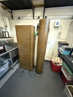 Hand Made Lamp Bamboo And Wooden 