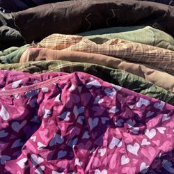 FREE! 7 Assorted Horse and Pony Blankets and Sheets for Repair or Parts