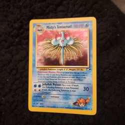 Pokemon - Misty39;s Tentacruel (10/132) - Gym Heroes - Holo