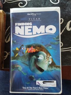 Finding Nemo VHS Tape.  