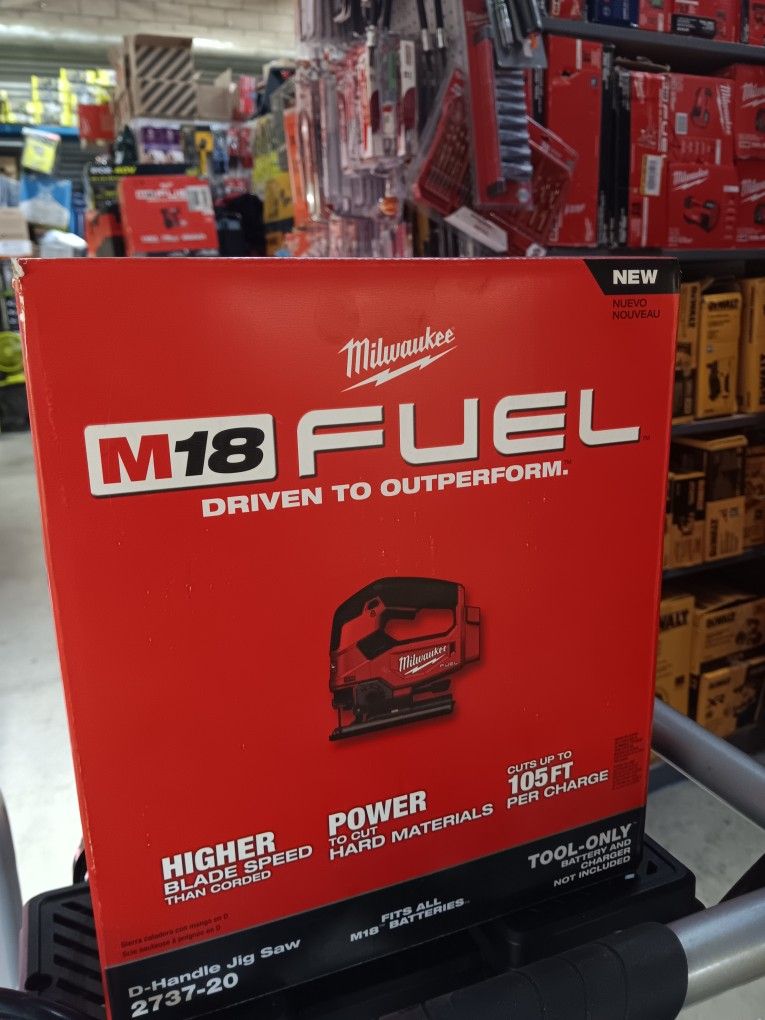 Milwaukee M18 FUEL D-Handle Jig Saw. Tool-Only