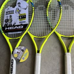Brand New HEAD Kids Tennis Rackets 