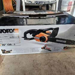 Worx Electric Chain Saw 16"