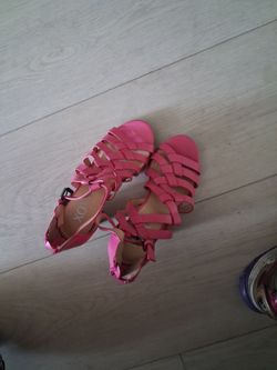 Pink heels
