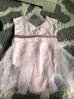 Girls size small ballet onesie. Worn once. Capezio brand