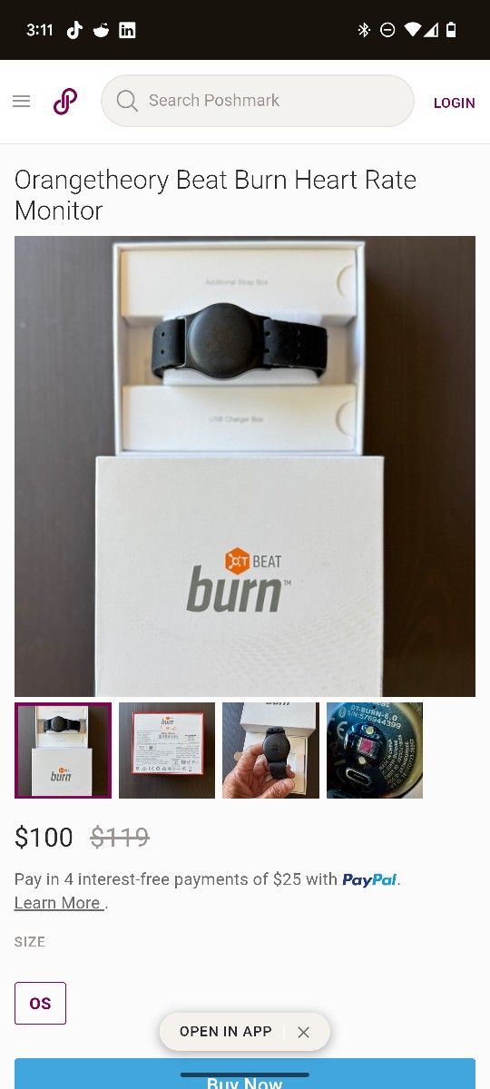 heart Orangetheory Beat Burn Heart Rate Monitor
