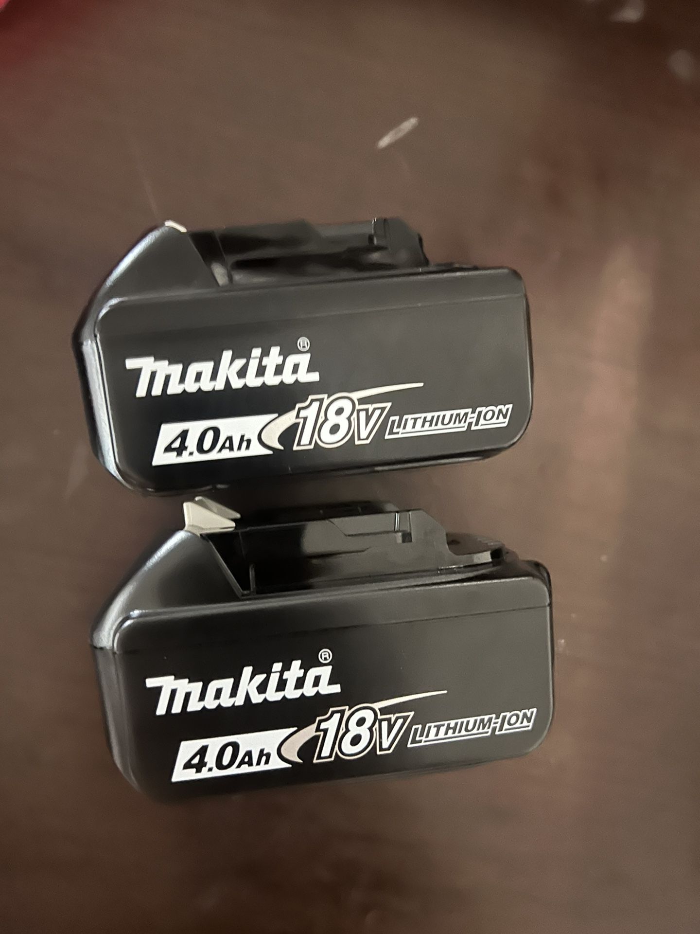Batería Makita 18v 4 Ah Nuevas $90 Por Las 2 Precio Firme 
