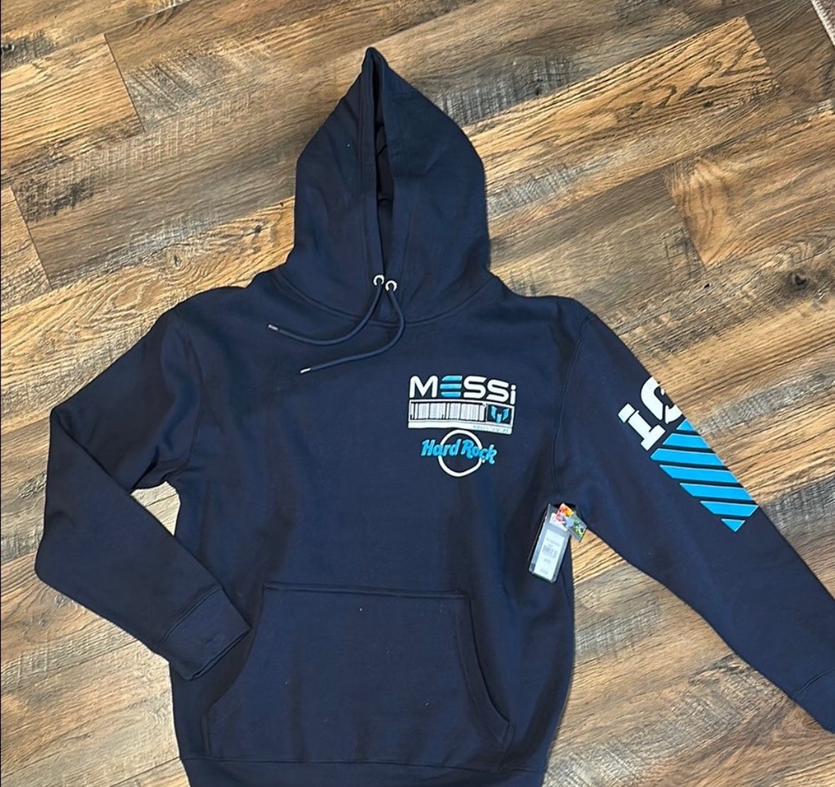 Hard Rock Messi Hoody Sweatshirt New With Tags
