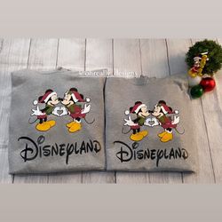 Mickey And Minnie Christmas Sweaters 