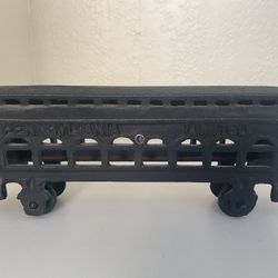 Vintage Cast Iron Train Pennsylvania Limited Railroad Passenger Car
