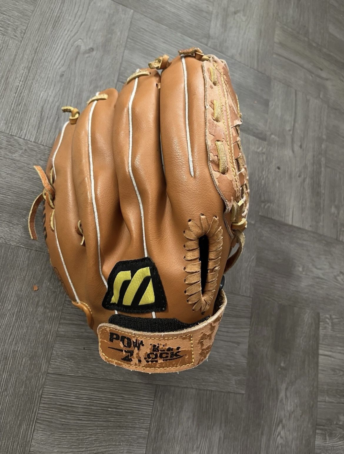Mizuno LTH Softball Glove Max Flex Steerhide Beige Power Lock Softball Glove