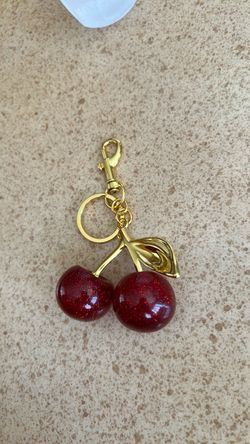 NEW Cherry bag charm for coach purses