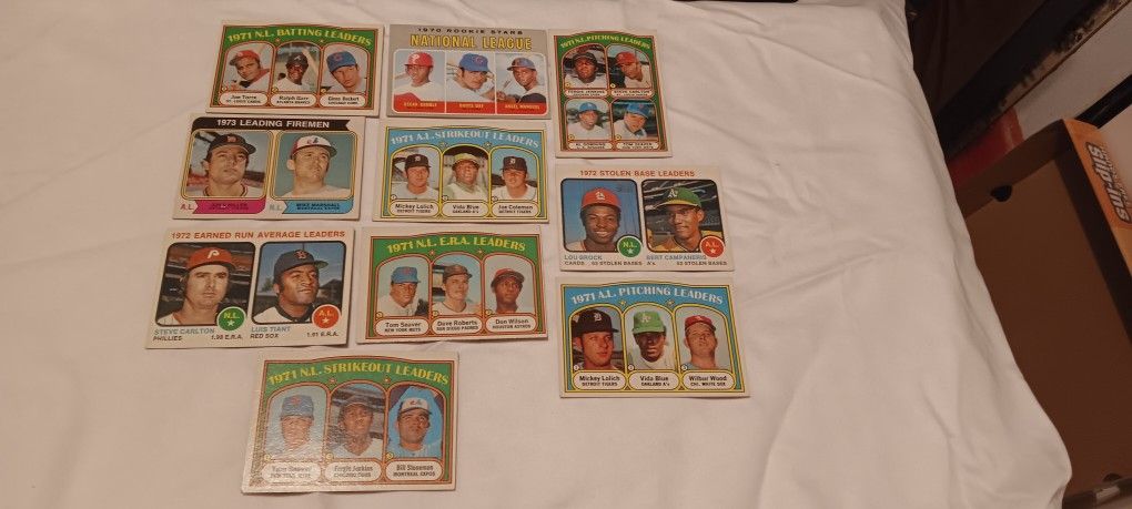 1970s Baseball CARDS AS IS NO SHIPPING 