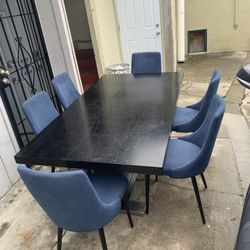 Dining Table And Chairs 
