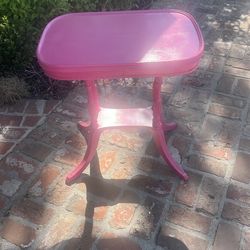 Pink Vintage Side Table