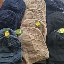 Thermal Knit Warm Fleece Lined Beanie