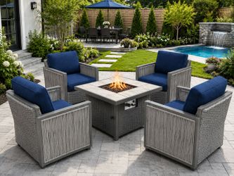 5 pcs new in box outdoor furniture set