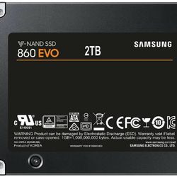   Samsung 860 EVO Series 2TB, 2.5 Inch Solid State Drive Condition used