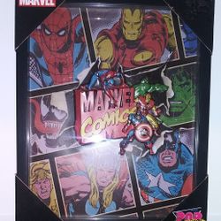 Marvel Comics 3D Framed Wall Photo 15x13x1.5