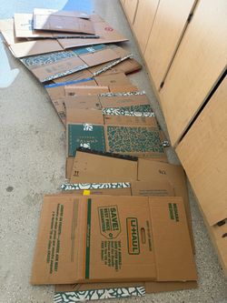 Recycled moving boxes