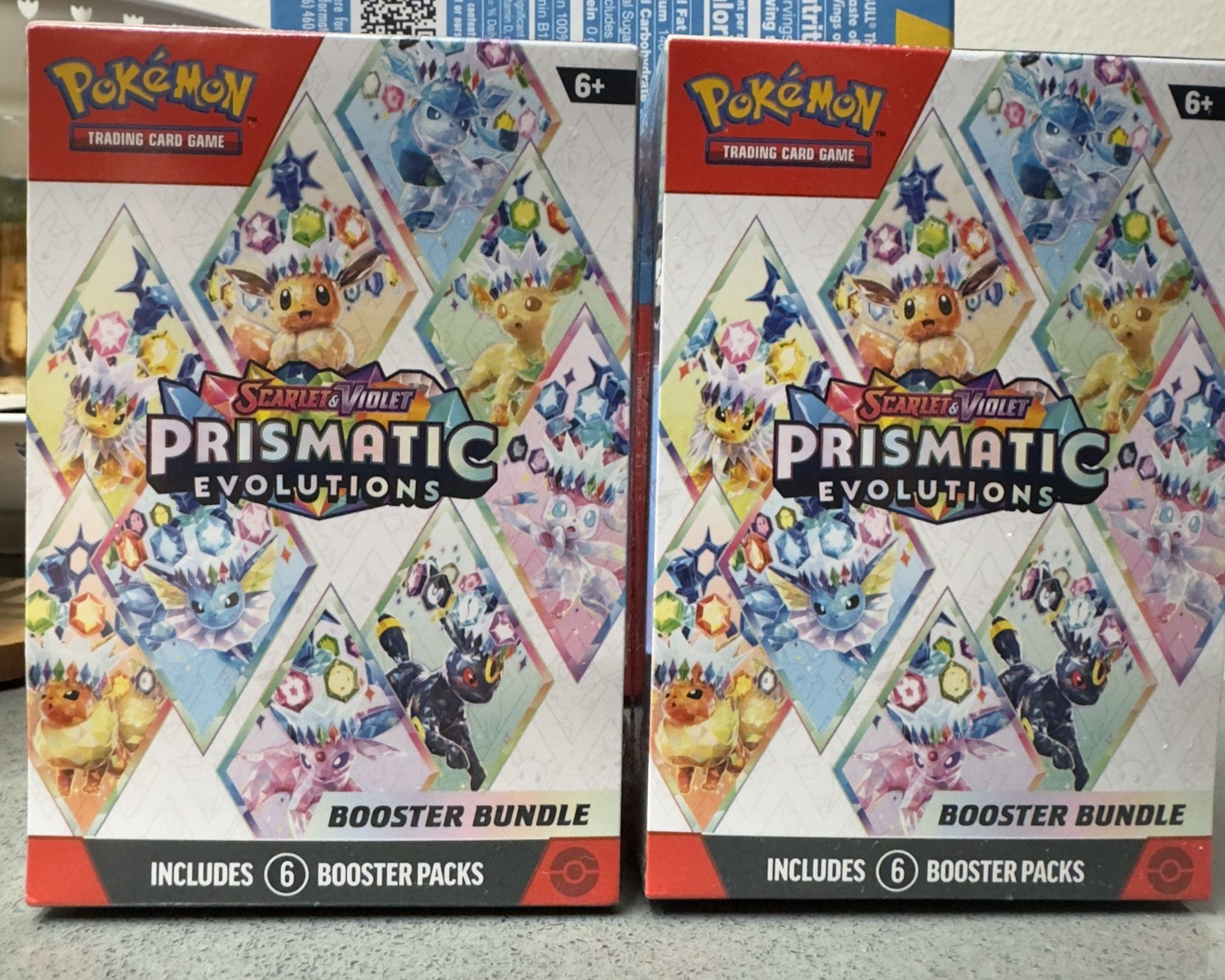 Pokemon Prismatic Evolution Booster Bundle (Factory Sealed, New)
