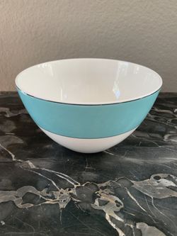 Kate Spade Soup/Cereal Bowl Rutherford Circle Turquoise by LENOX