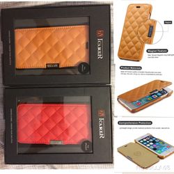 BRAND NEW/SEALED iCARER Microfiber Leather Case for iPhone 6s/6