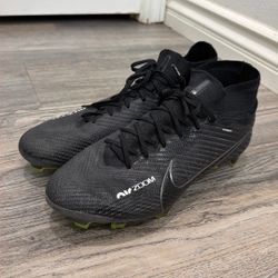 Nike Zoom Mercurial Elite 9 (Black And Green)