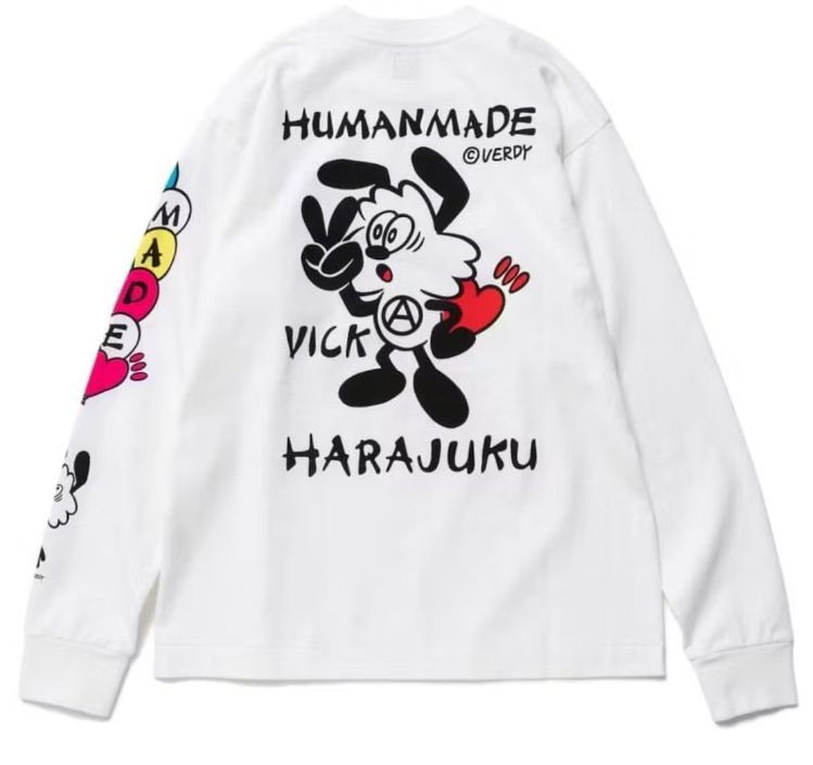 Human made X Verdy Vick L/s Shirt Brand new