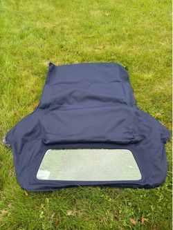 BMW e46 2000-2006 Convertible Top w/ Heated Glass Blue