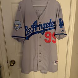 2008 Majestic #99 Manny Ramirez Dodgers Gray Jersey  56(3XL) 50th Anniversary .