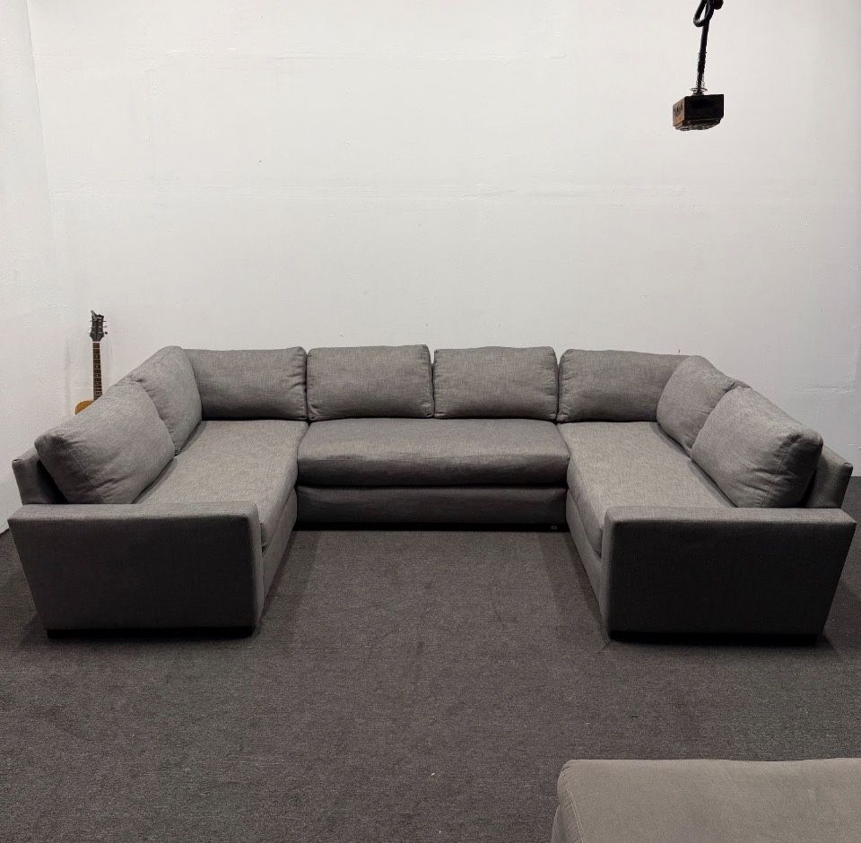 75% OFF X Restoration Hardware Maxwell U - Sofa Bench Cushion Sectional Couch *Very Clean* - Can Deliver