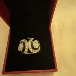 925 Sterling Silver Ring Size 9