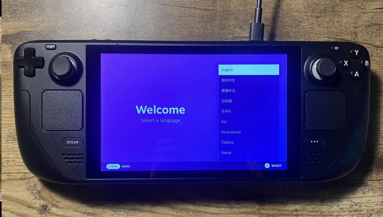 SteamDeck 64GB LCD + 256GB MicroSD