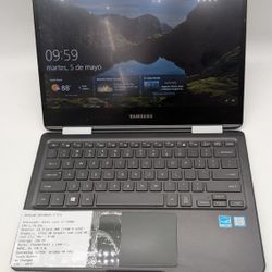 Samsung Notebook 9 Pro Laptop. i7, RAM 8 GB, Storage 256 Gb, Touchscreen ( No Charger Included)