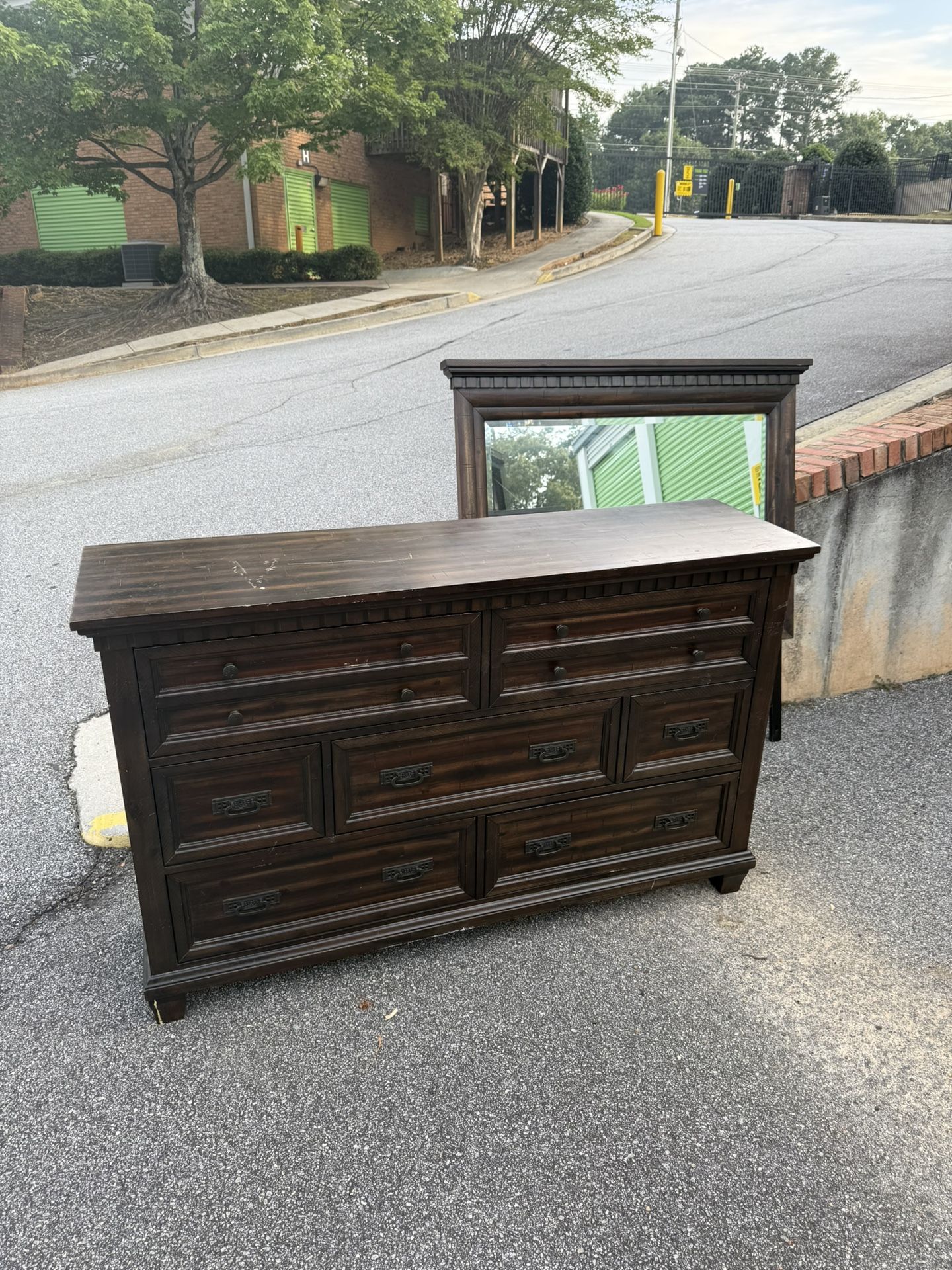 Brown Dresser 