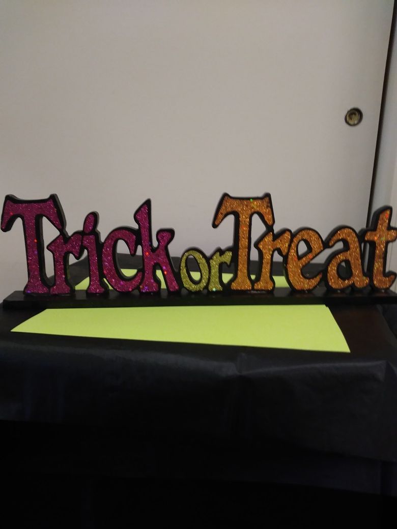 Wood Trick or Treat